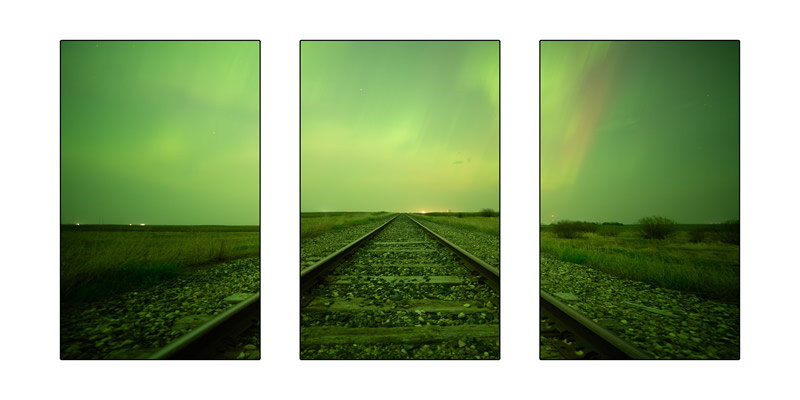 Aurora Railway by Eric Hildebrandt